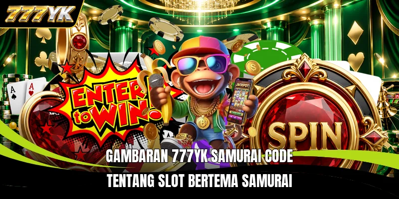 Gambaran 777YK Samurai Code tentang slot bertema samurai